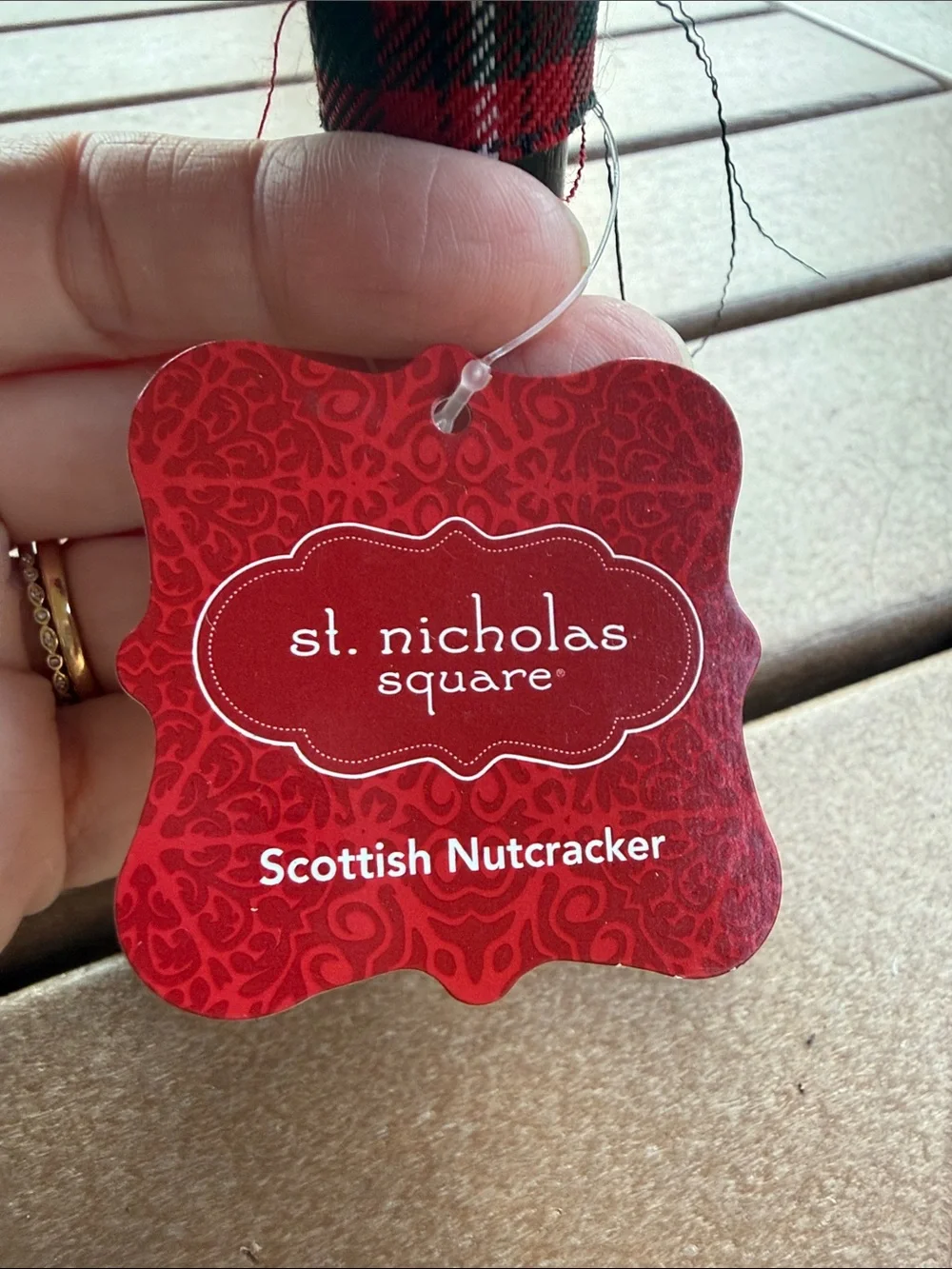 St. Nicholas Square Scottish Nutcracker NEW